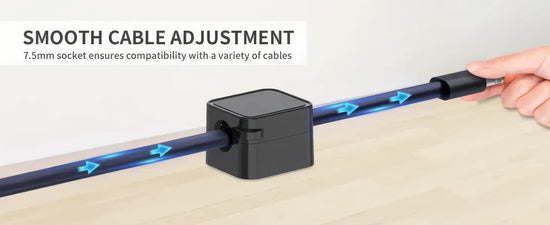 No More Cord Chaos — Adjustable Soft Cable Management Clips for Desk (12 Units) Jonine’s Corner
