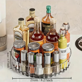 SpinMaster™ Rotating Spice Rack – 18-Piece Countertop Carousel with Spinning Jars Jonine’s Corner