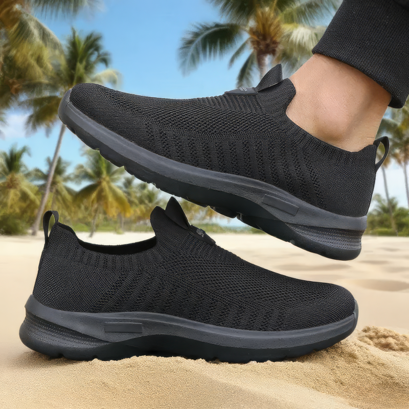Lightweight Recovery Sneakers — Breathable Mesh Athletic Shoes