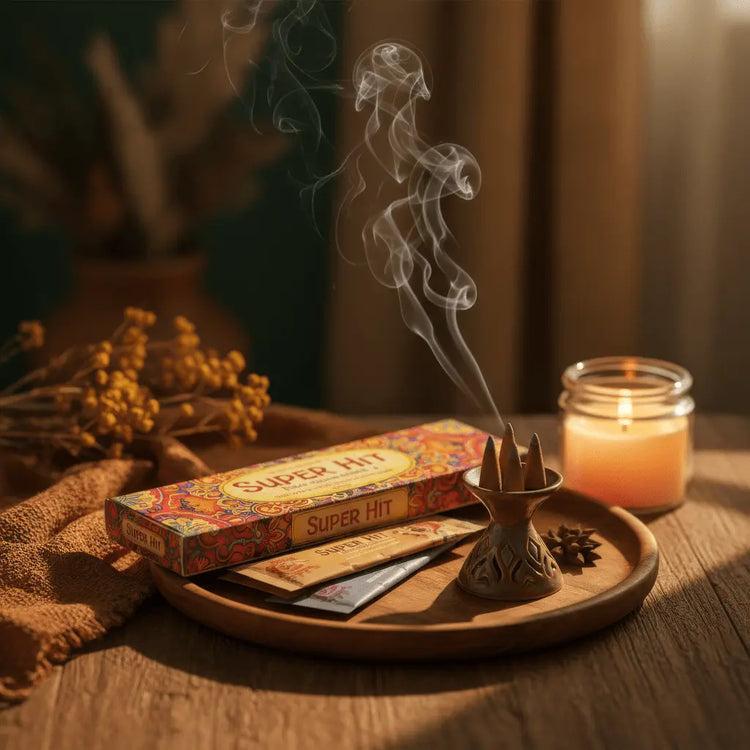Super Hit Incense Variety Pack with Cone Holder Jonine’s Corner