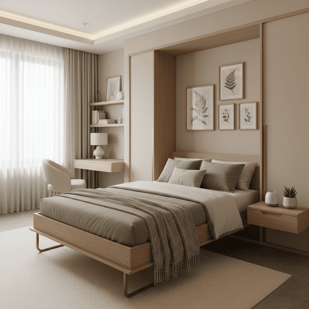 Twin Murphy Bed