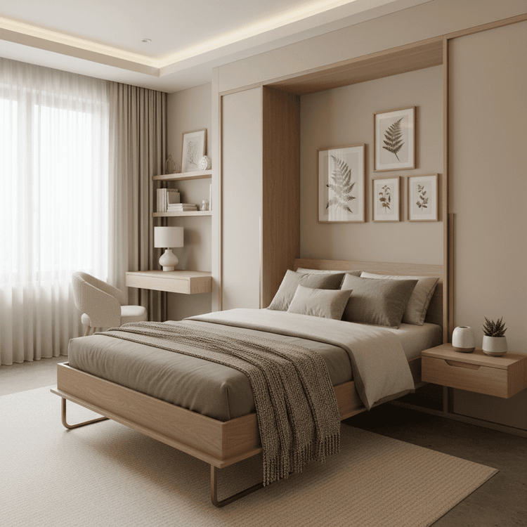 Twin Murphy Bed