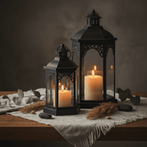 Vintage Nordic Candle Holder Lanterns