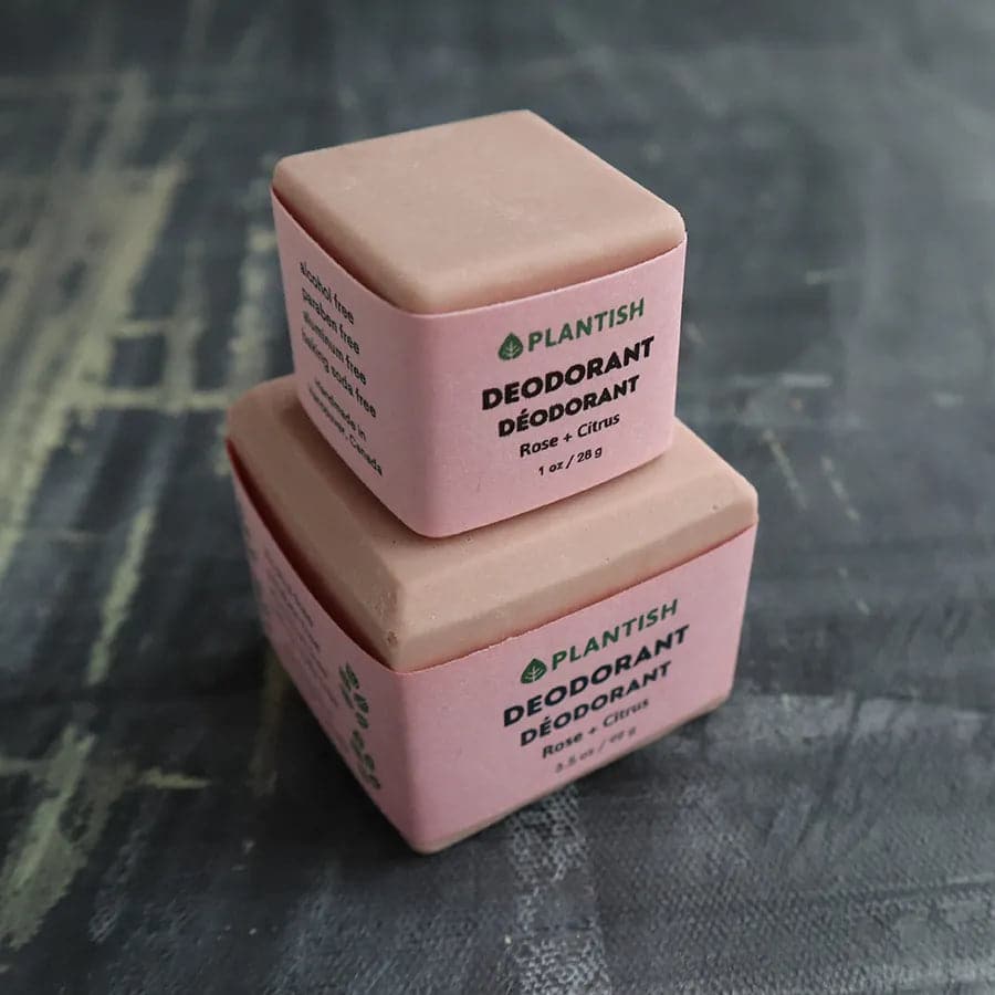 Nourish Your Skin with Our Gentle Zero Waste Deodorant Bar - Rose &amp; Citrus
