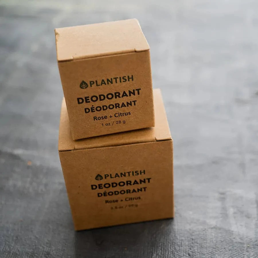 Nourish Your Skin with Our Gentle Zero Waste Deodorant Bar - Rose &amp; Citrus