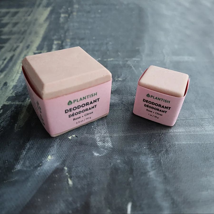 Nourish Your Skin with Our Gentle Zero Waste Deodorant Bar - Rose &amp; Citrus